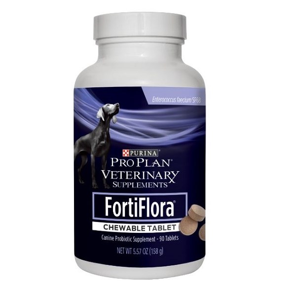 Purina Vet Fortiflora Chew Tab Dog 90ct  6pk