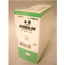 Suture 4/0 Dermalon 18