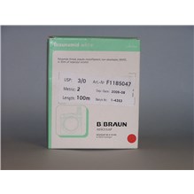 Suture 3/0 Braun Cassette 100M