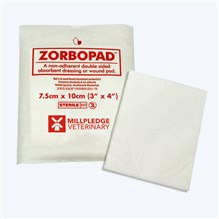 Sterile Zorbopad 3X4