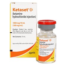 Ketaset 100 mg/ml Injection 10 ml C-III(N)