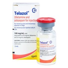 Telazol Injection 100 mg/ml 5 ml CIII(N)