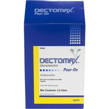 Dectomax Pour-On 0.5% 4 x 2.5 Liter