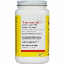 Terramycin Scour Tablets 250 mg 100 ct