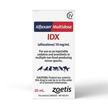 Alfaxan IDX Multidose Solution 10 mg/ml 20 ml C-IV