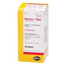 Nemex Tablets for Large Dogs 113.5 mg 50 ct