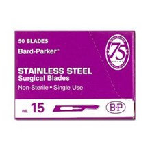 Scalpel Blade Bard Parker #15 50ct