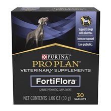 Purina Vet Diet Fortiflora Probiotic Supplement Dog 1oz (72 bxs--each box contains 30) 2,160 sachets