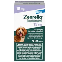 Zenrelia Tabs 15mg 90ct bottle